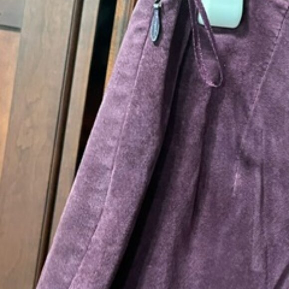 Vintage Finity Natuals suede pants size 10 - Picture 2 of 8